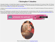 Tablet Screenshot of christopher-columbus.eu